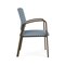 Lesro Newport Guest Chair Metal Frame, Bronze, RS Rain Song Upholstery NP1101 - alternate 3